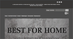 Desktop Screenshot of bestforhome.nl